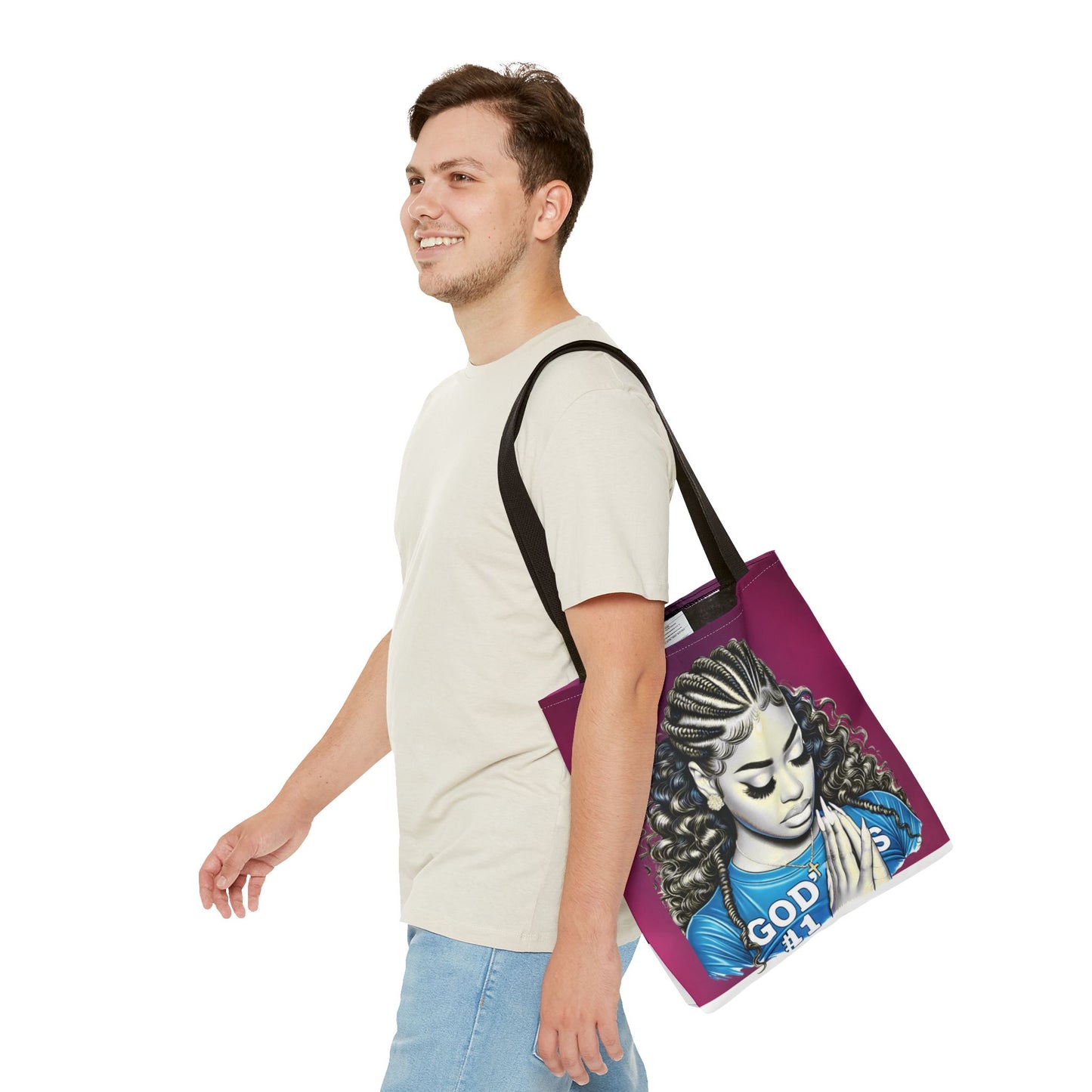 God’s girl tote bag