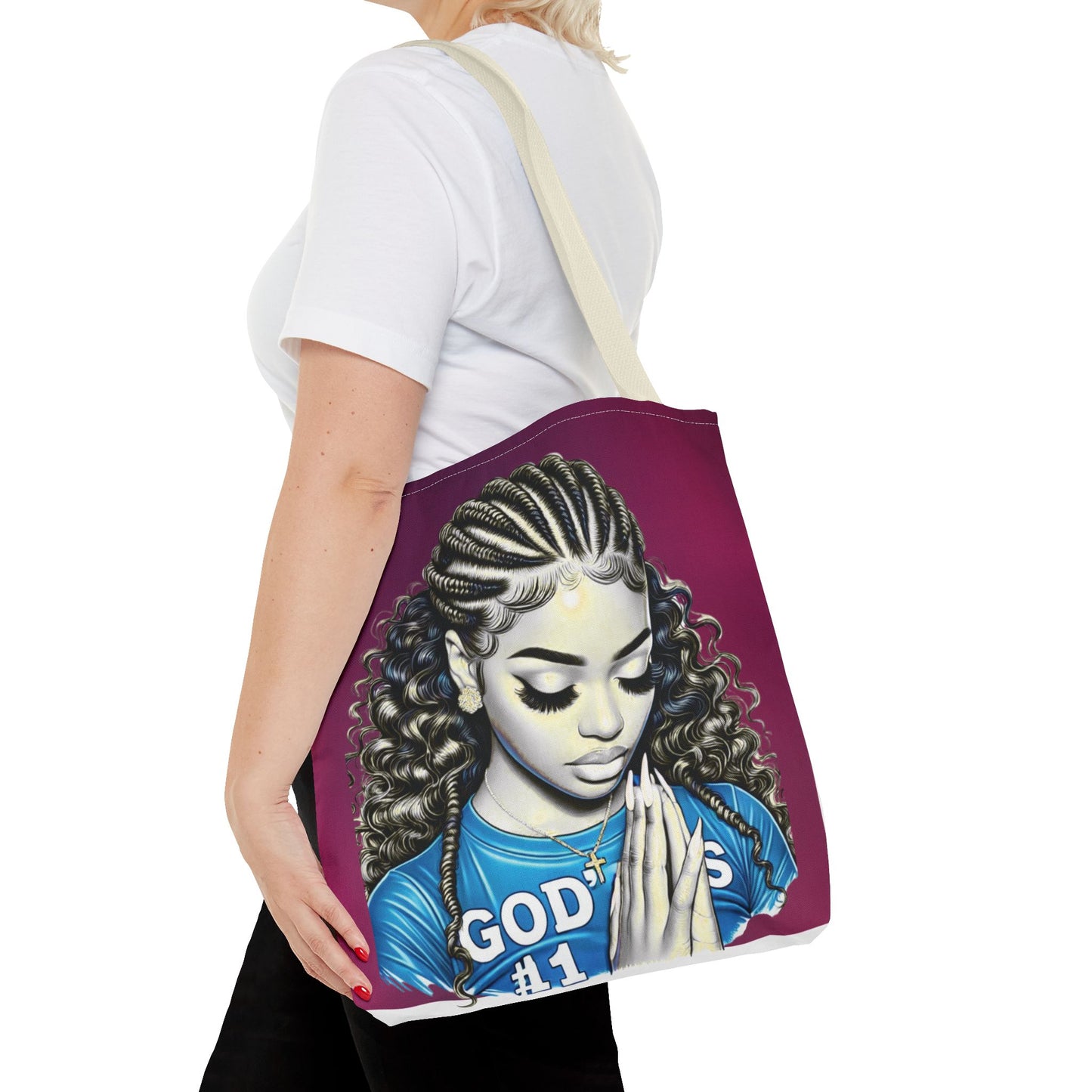 God’s girl tote bag