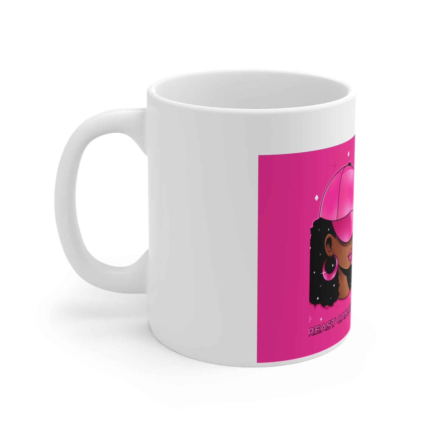 Empowering Breast Cancer Awareness MonthMug 11oz
