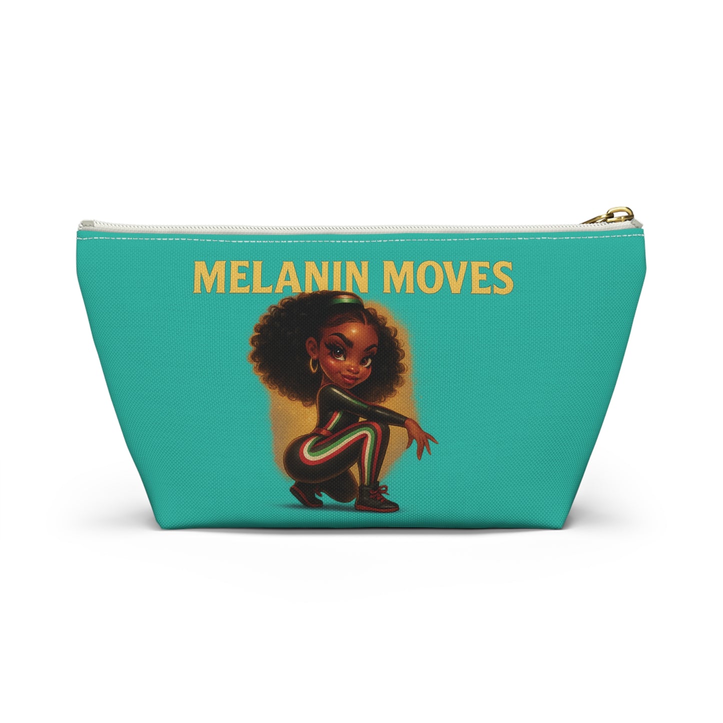 - Melanin Moves&Glow Pouch design