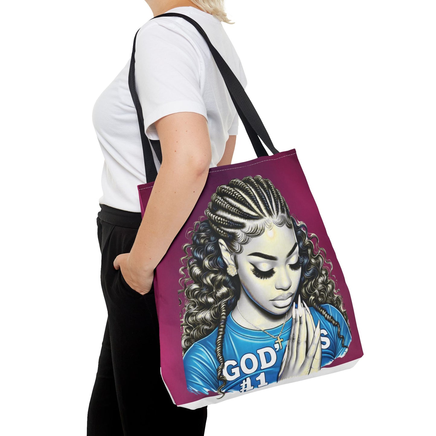 God’s girl tote bag