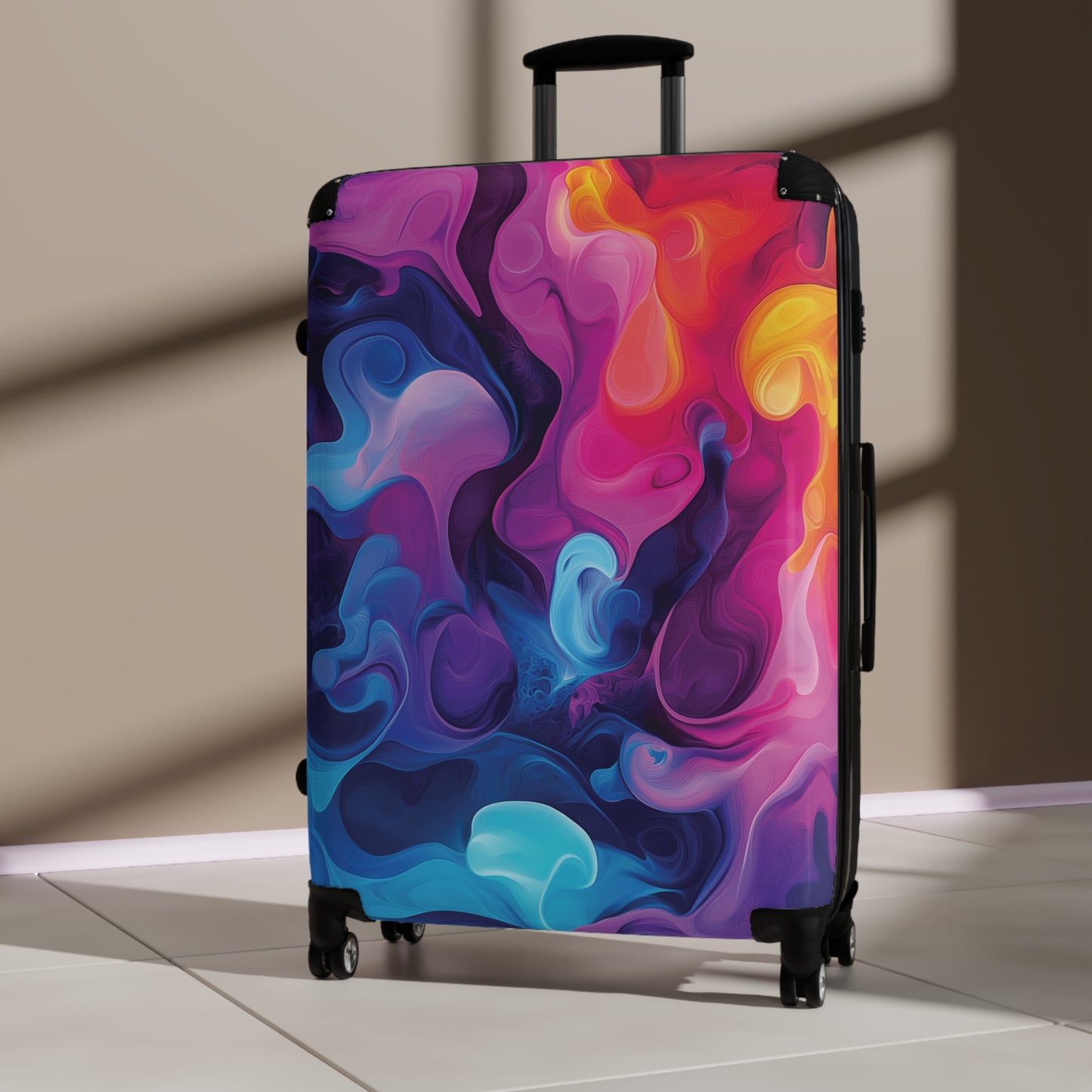 Abstract Colors Suitcases