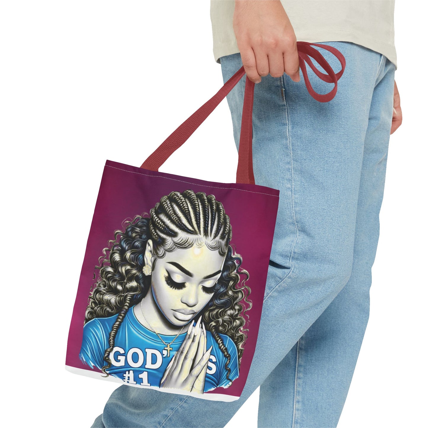 God’s girl tote bag