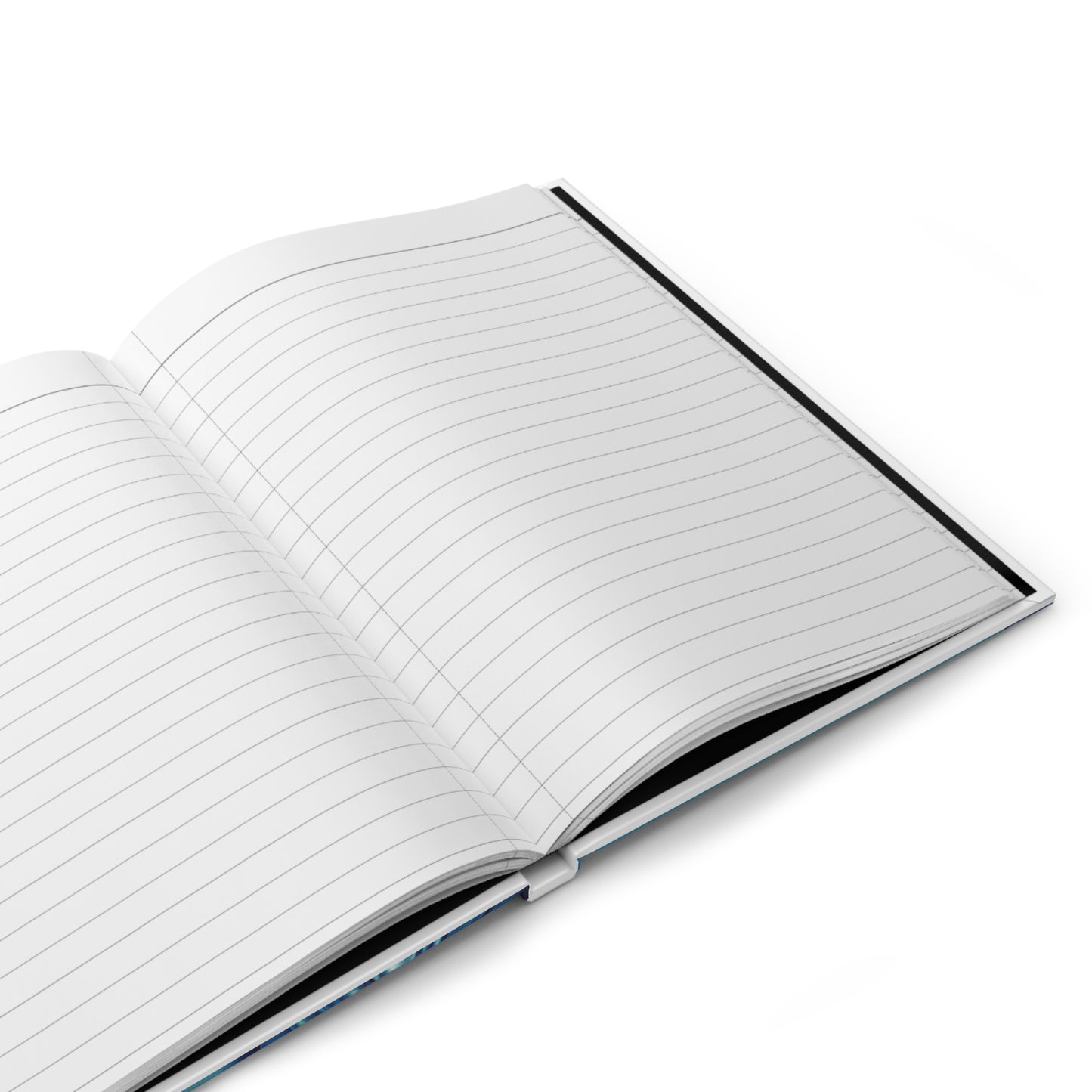 Bold and Beautiful Blue Afro Notebook for Creative Minds