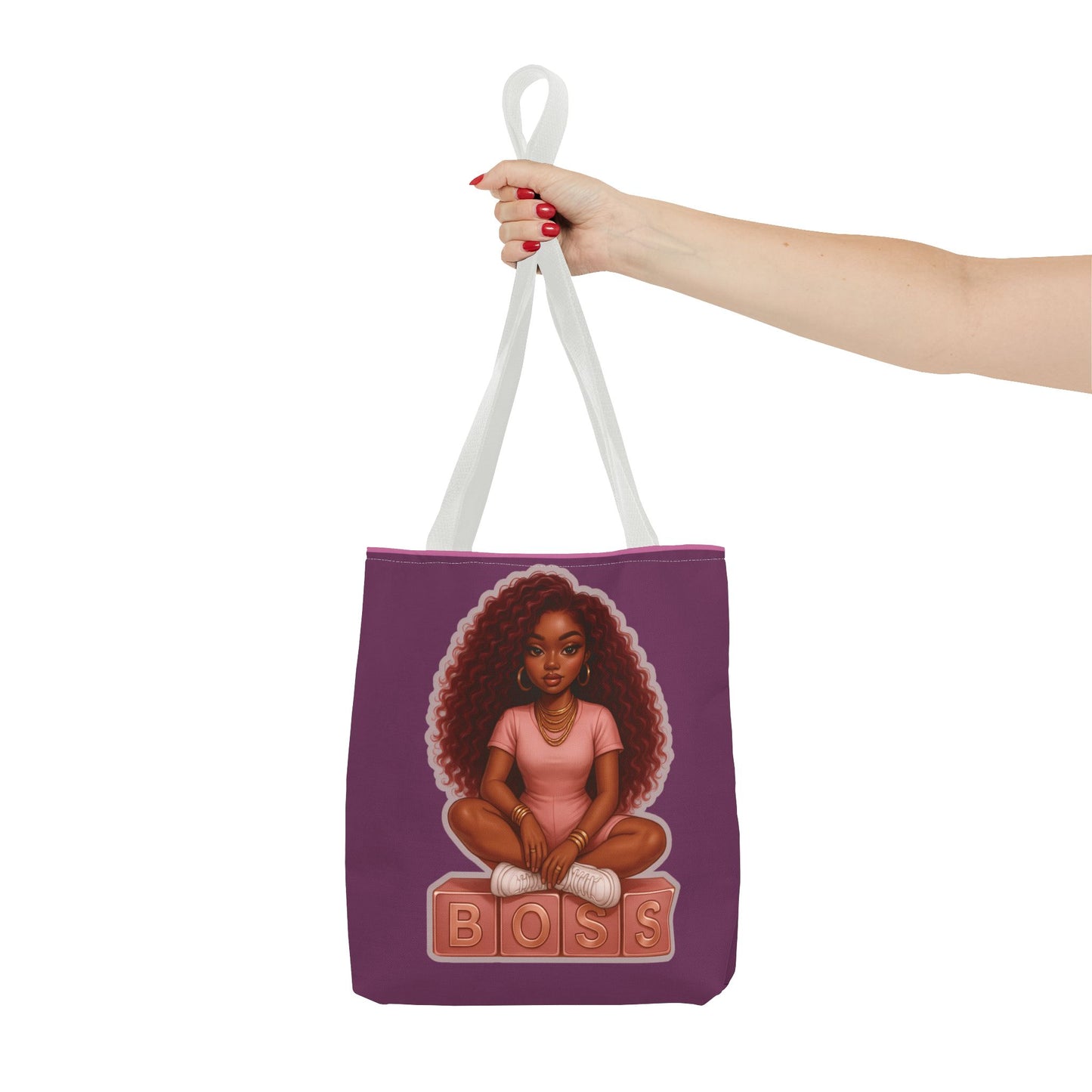 Empowering Boss Tote Bag | Stylish Carryall | Women’s Fashion Bag | Gift for Entrepreneurs | Chic Canvas Tote