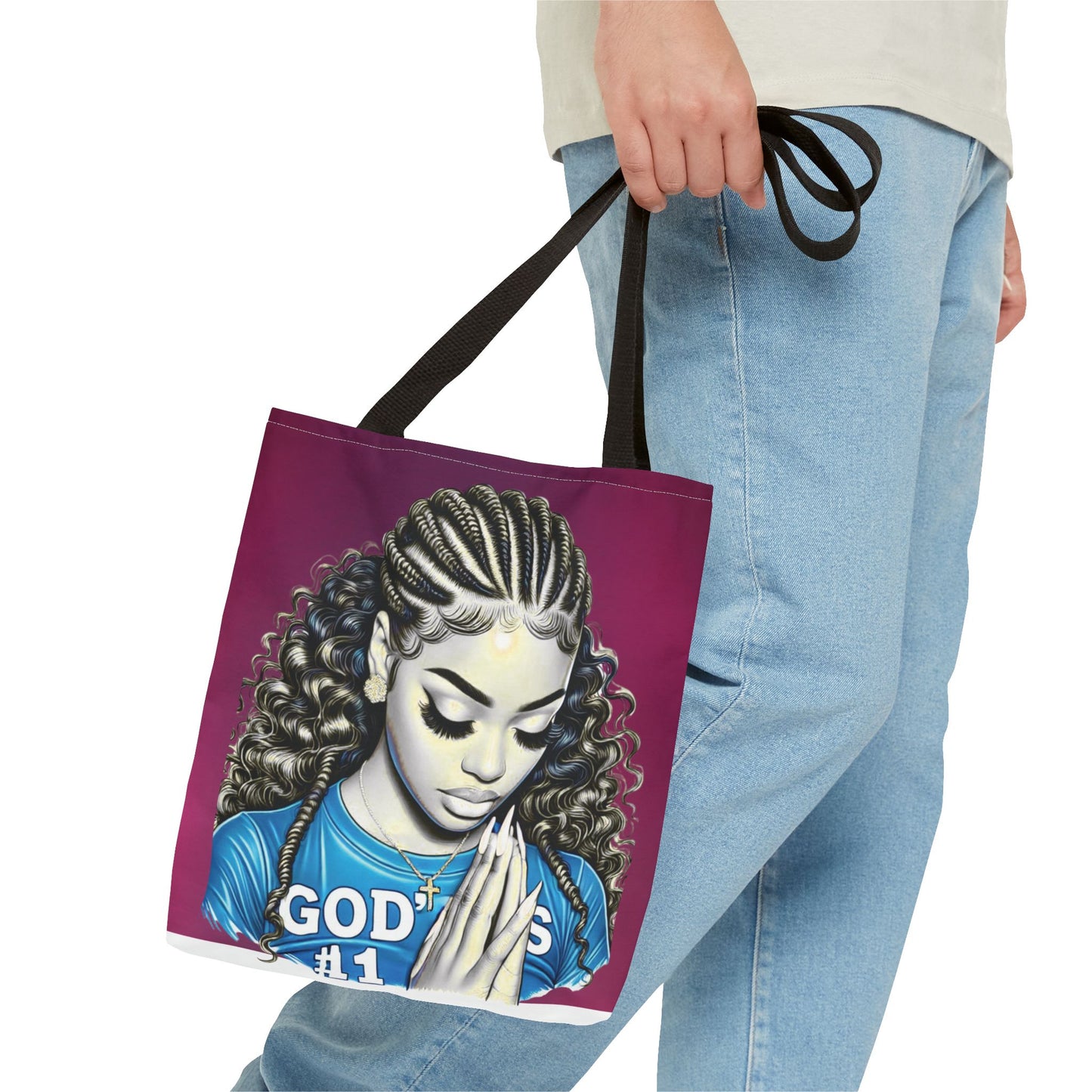 God’s girl tote bag