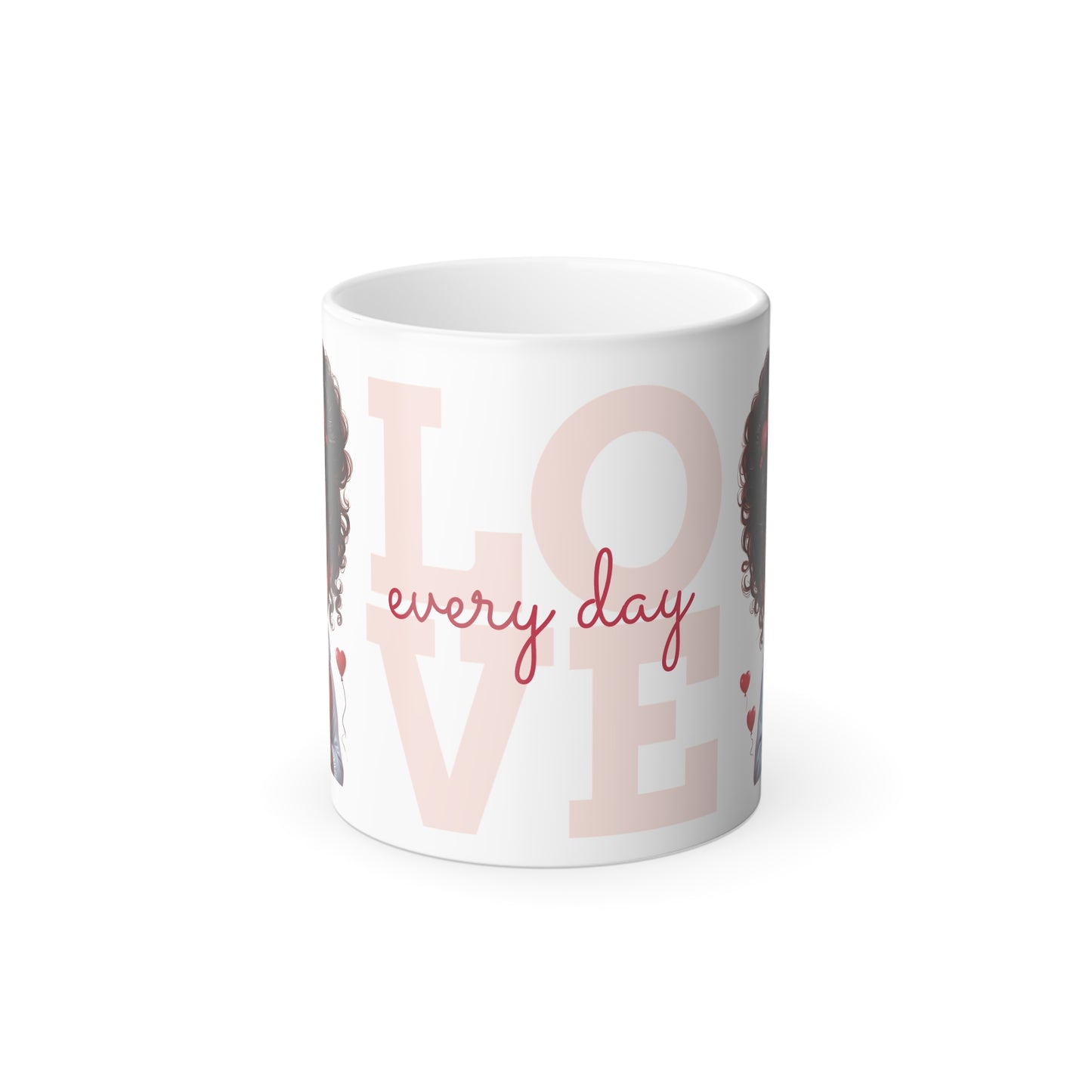 Glow Up & show OutSelf-care color changing Mug