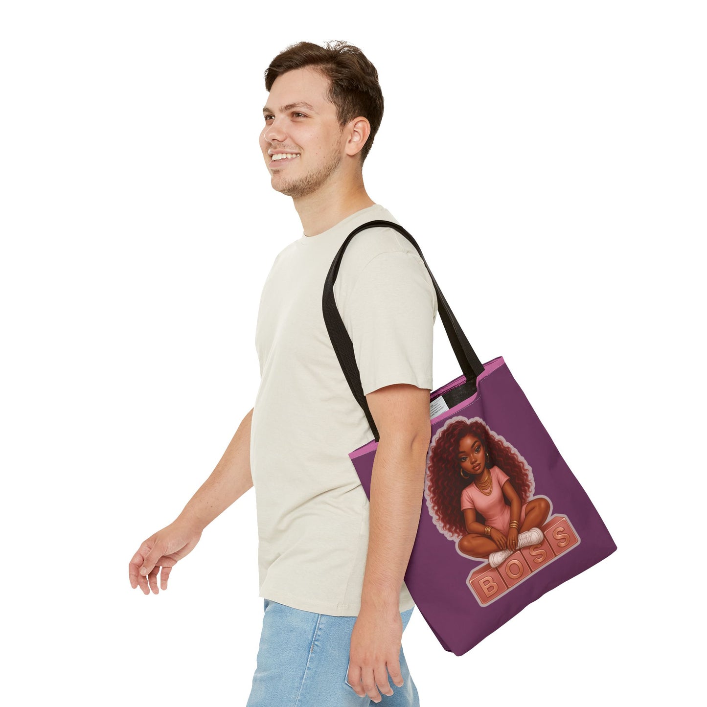 Empowering Boss Tote Bag | Stylish Carryall | Women’s Fashion Bag | Gift for Entrepreneurs | Chic Canvas Tote