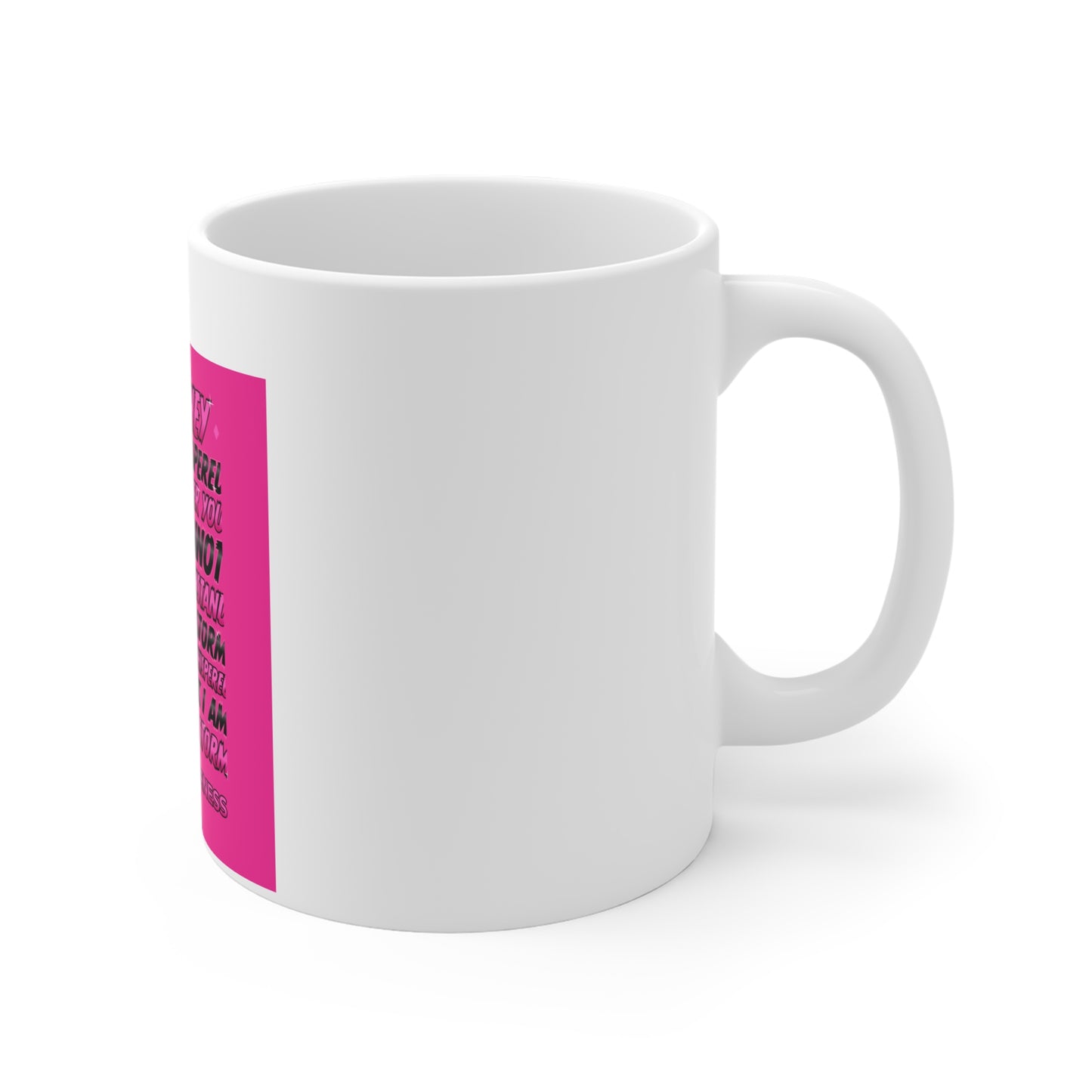 Empowering Breast Cancer Awareness MonthMug 11oz