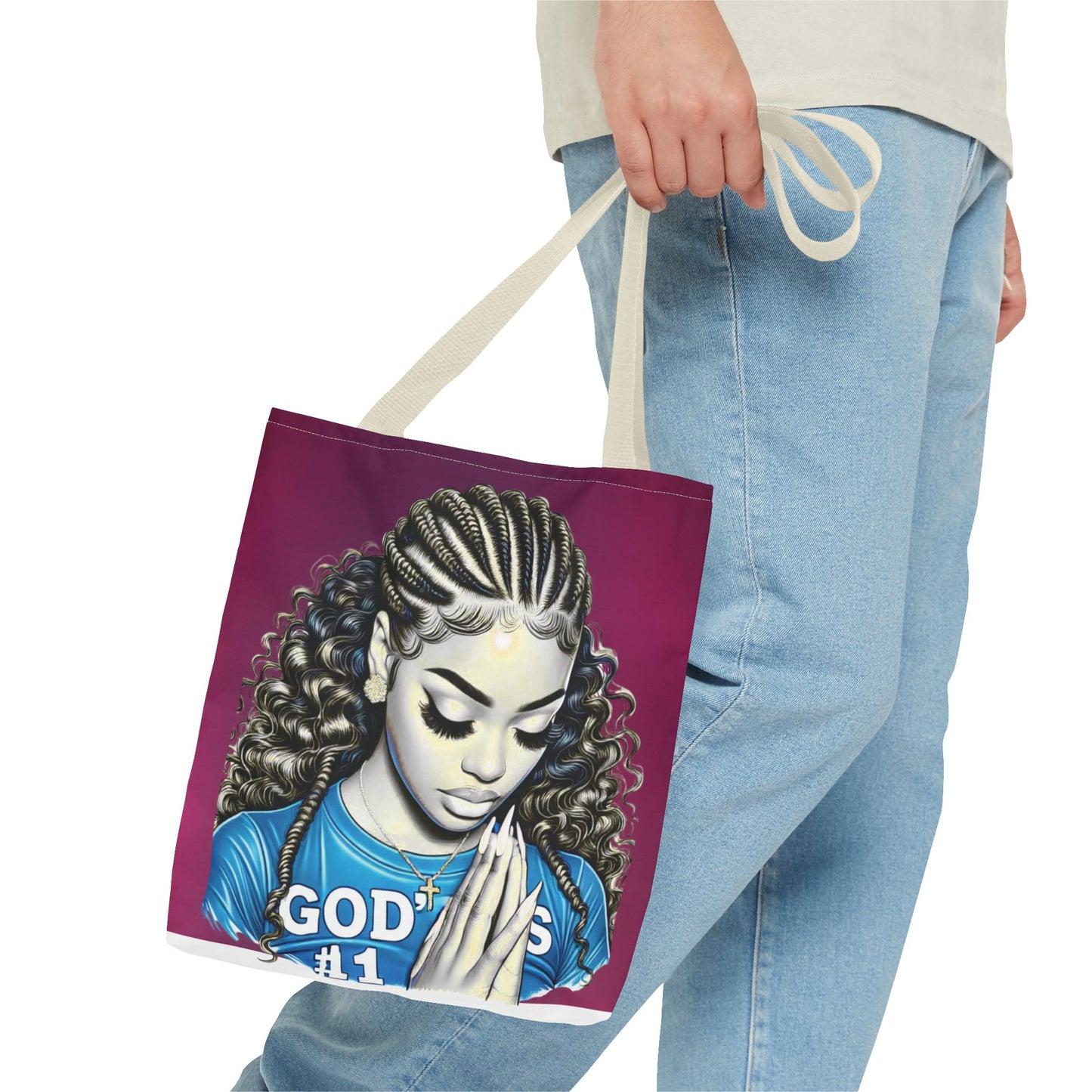 God’s girl tote bag