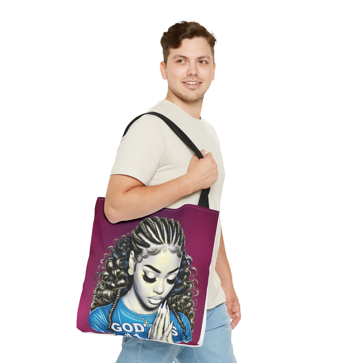 God’s girl tote bag
