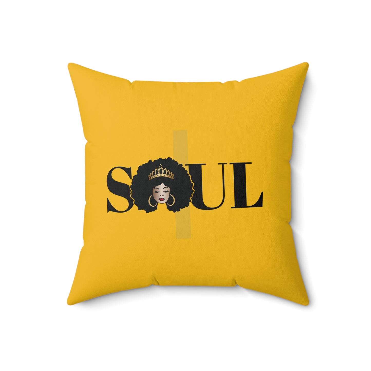 Square Pillow - Soulful Melanie Design