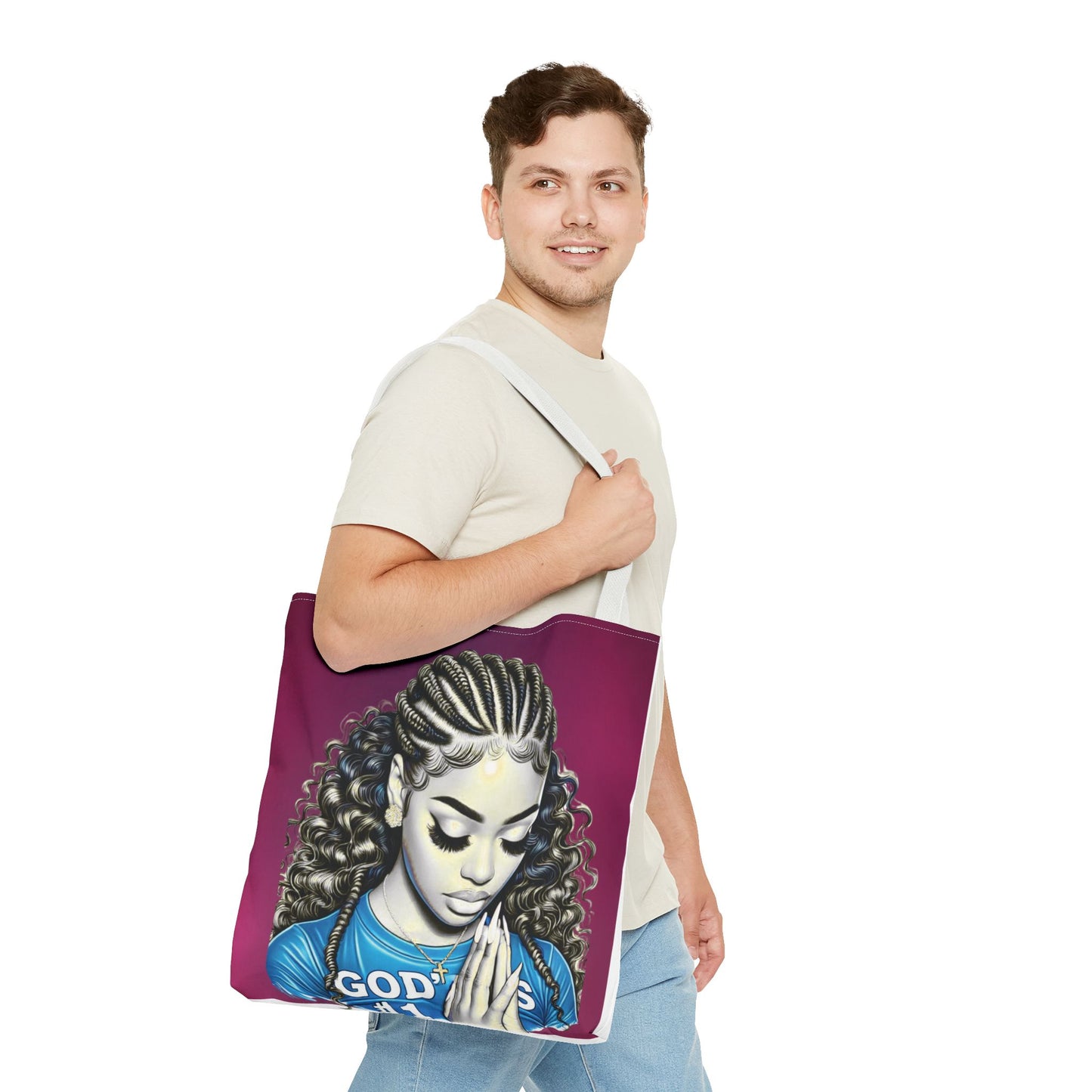 God’s girl tote bag