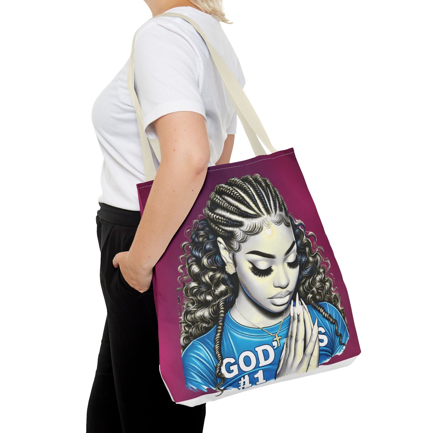 God’s girl tote bag