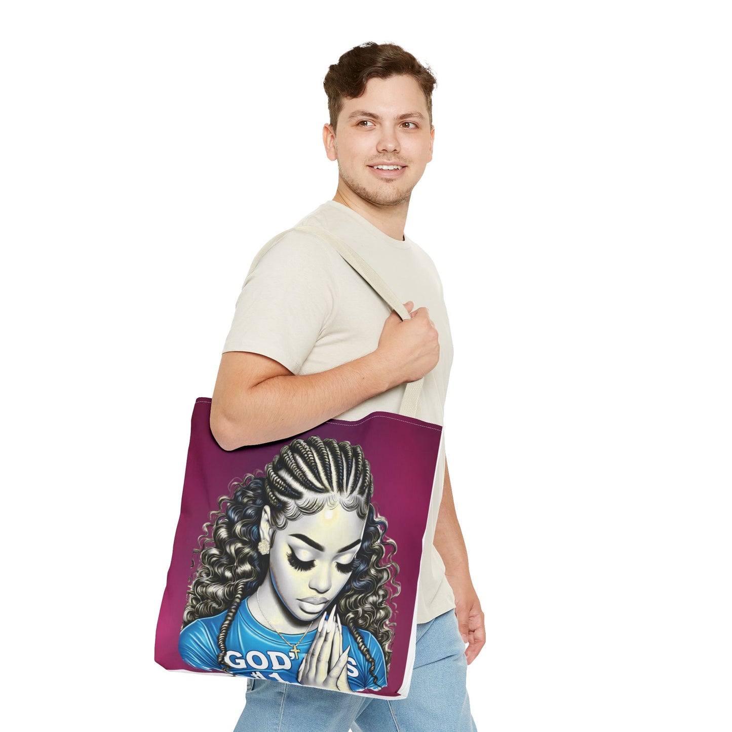 God’s girl tote bag