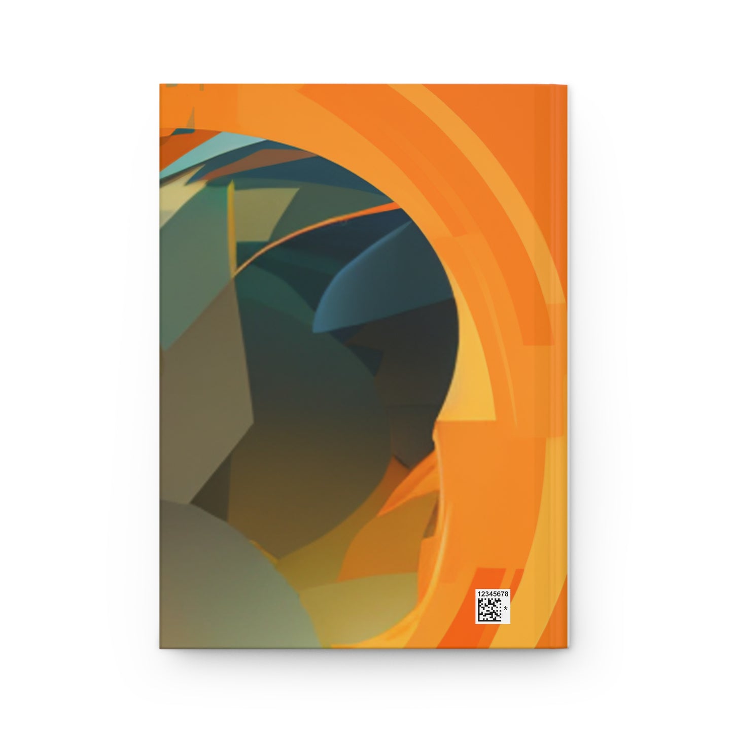 Coffee Break Notebook: Vibrant Abstract Cover with Personality