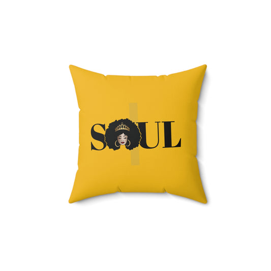 Square Pillow - Soulful Melanie Design