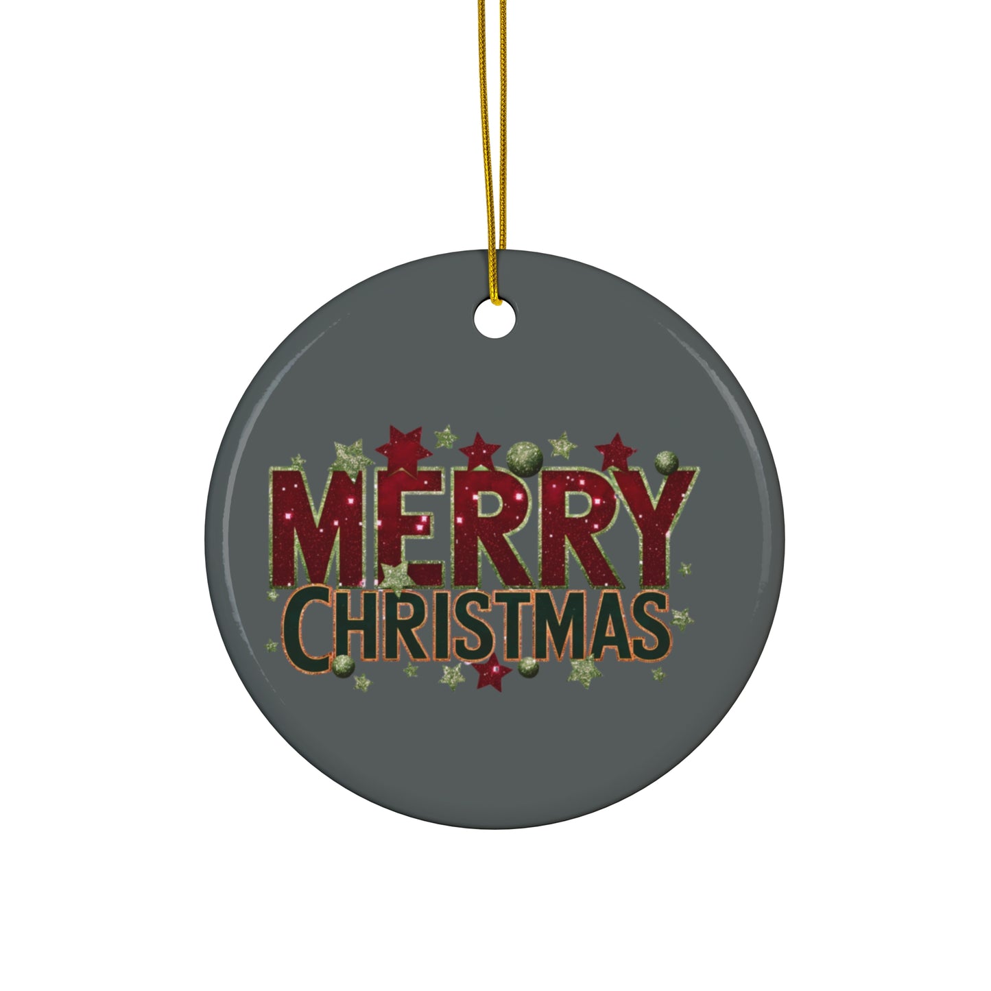 Ceramic Ornament, 4 Shapes