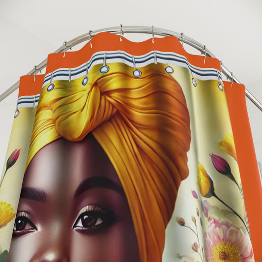 Serenity Blooms- Empowerment shower Curtain