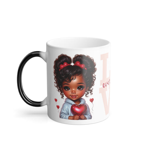 Glow Up & show OutSelf-care color changing Mug