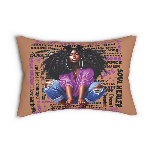 Powerful Black women pillow